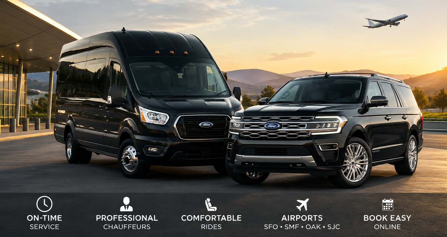 Calistoga Airport Shuttle – Comfortable Airport Transportation in Napa Valley Calistoga Airport Shuttle providing reliable transportation through Napa Valley vineyards
